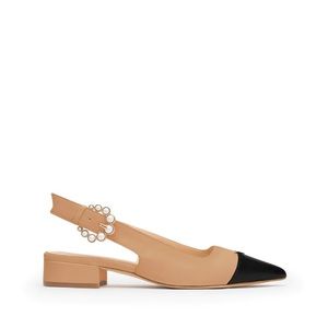 Kate Middleton’s Camilla Elphick Alicia Taupe & Black Flats